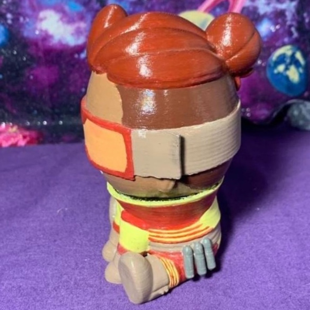 Invincible Rex Splode PLA “Plush” Figure Painted Goggles - Picture 4 of 4